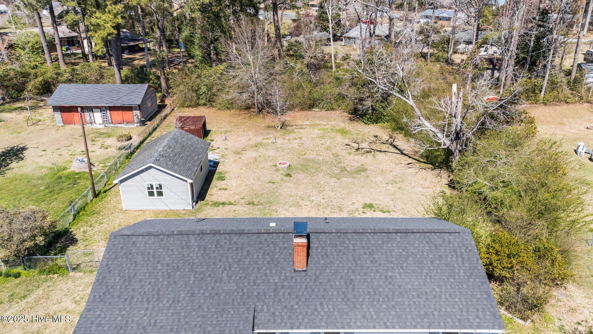 214 Bryan Street Havelock, NC 28532 - Photo 7 of 38 Aerial backyard view