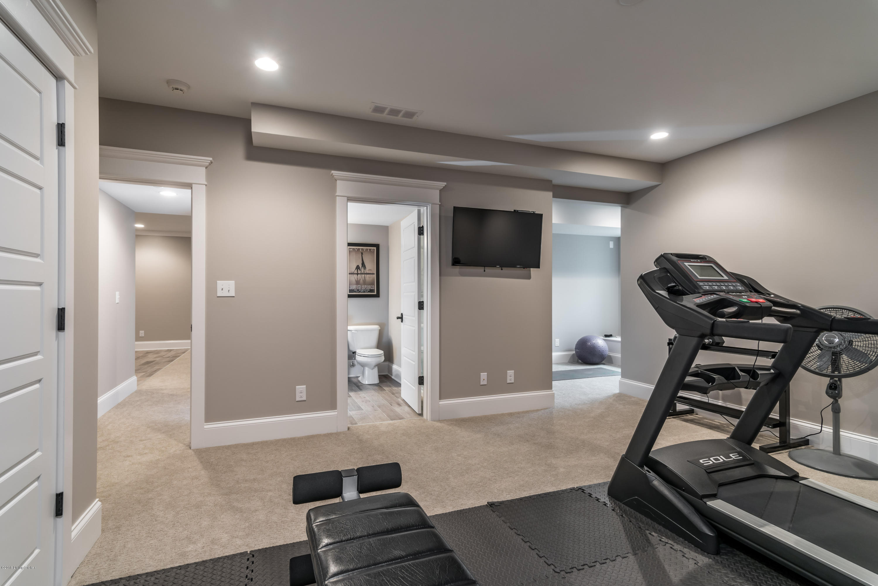 1106 Poplar Ridge Road Goshen, KY 40026 - Photo 31 of 35 Poplar Ridge Lower Level Exercise Room