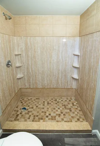 a view of a bathroom