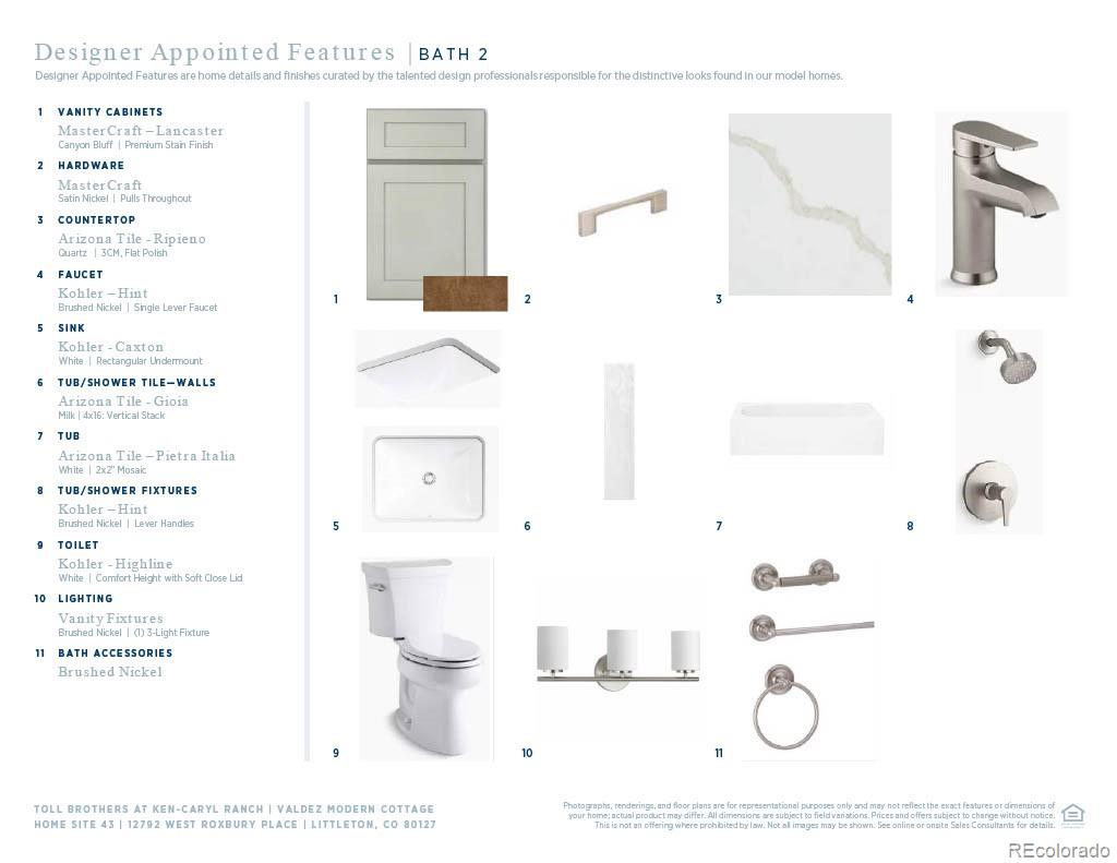 12792 West Roxbury Place Littleton, CO 80127 - Photo 11 of 12 a picture of a bathroom and a sink