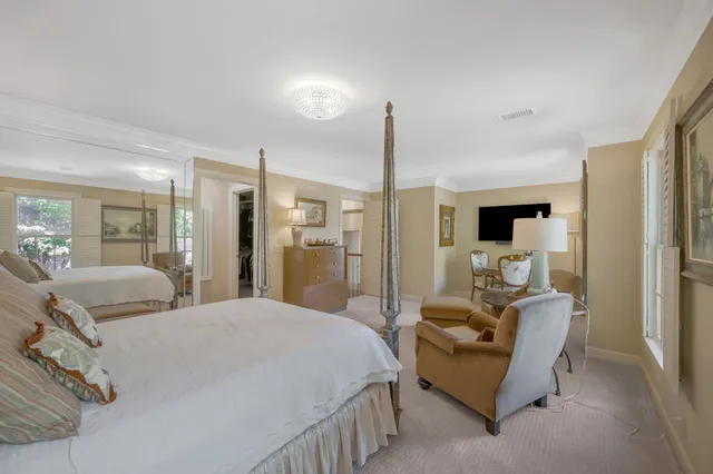 a bathroom with a double vanity sink mirror and double