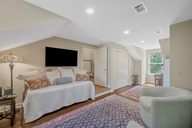 a utility room with closet dryer and washer