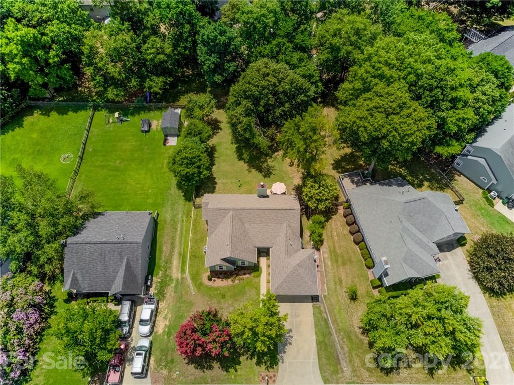 10715 Spruce Mountain Road Charlotte, NC 28214 - Photo 31 of 33 an aerial view of a house with an outdoor space