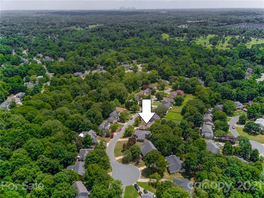 10715 Spruce Mountain Road Charlotte, NC 28214 - Photo 33 of 33 an aerial view of a house with a yard