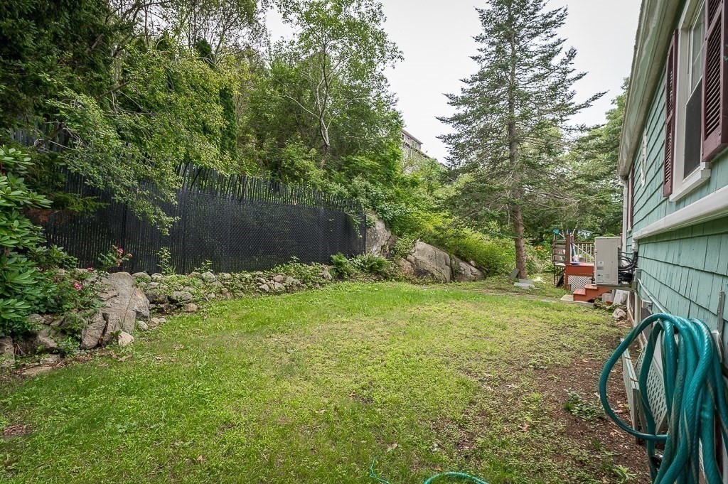 133 Thatcher Road Gloucester, MA 01930 - Photo 24 of 32 a view of a backyard