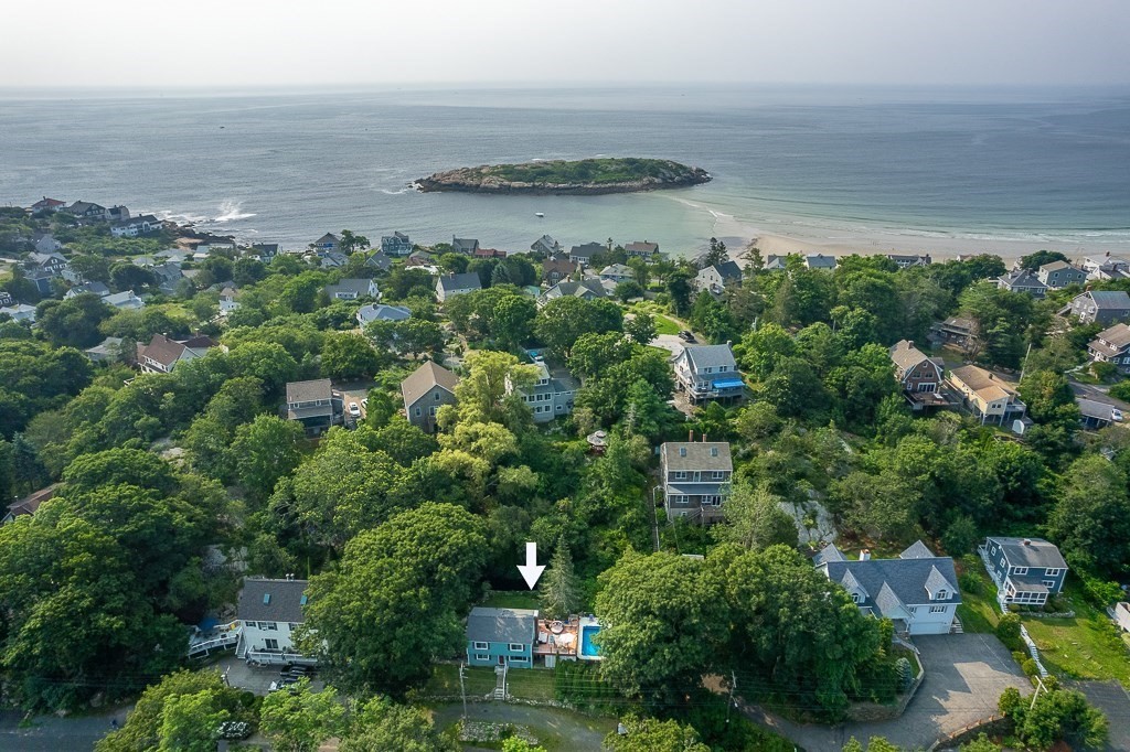 133 Thatcher Road Gloucester, MA 01930 - Photo 3 of 32 an aerial view of multiple house