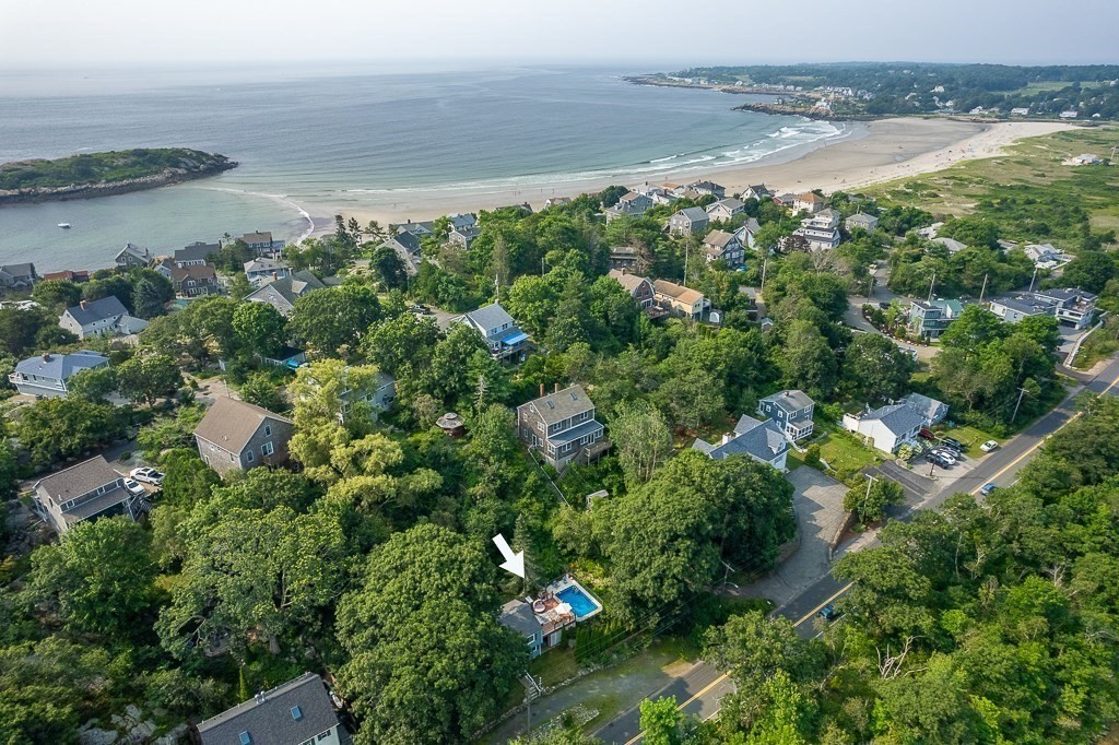 133 Thatcher Road Gloucester, MA 01930 - Photo 4 of 32 an aerial view of beach and ocean