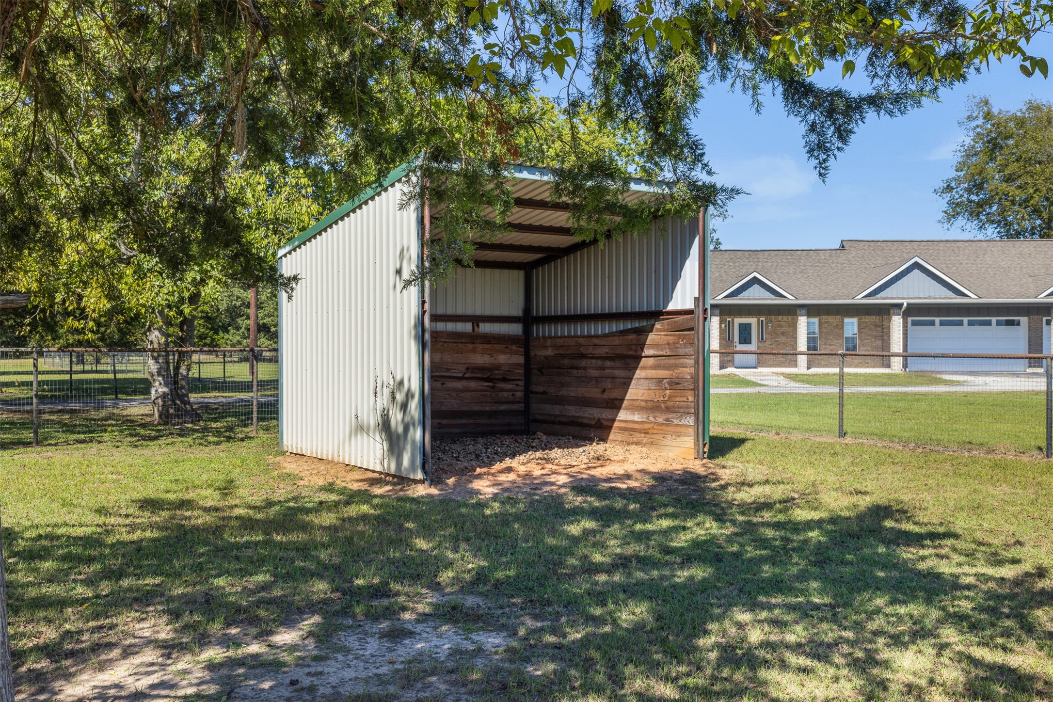 3500 Fazzino Lane Bryan, TX 77807 - Photo 35 of 42 Horse pasture shed