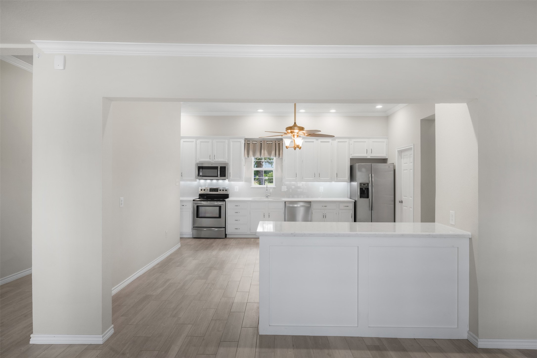 3500 Fazzino Lane Bryan, TX 77807 - Photo 8 of 42 Looking back to the kitchen from living space.