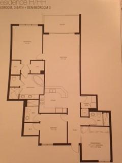2640 Lake Shore Drive, Unit 2211 Riviera Beach, FL 33404 - Photo 27 of 27 Floor Plan