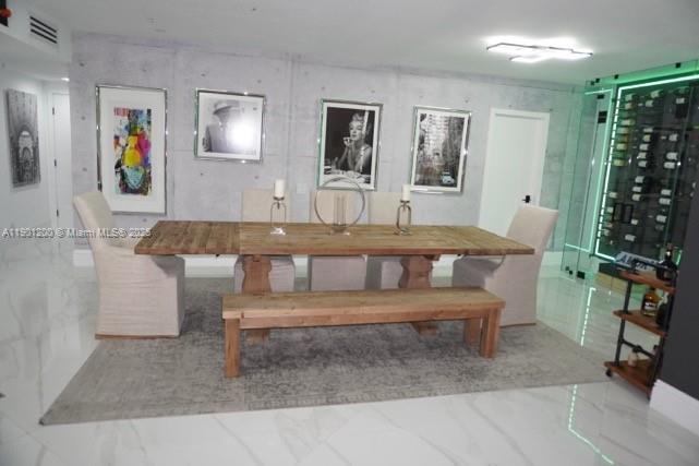 701 Brickell Key Boulevard, Unit 412 Miami, FL 33131 - Photo 31 of 37 a living room with furniture and a table