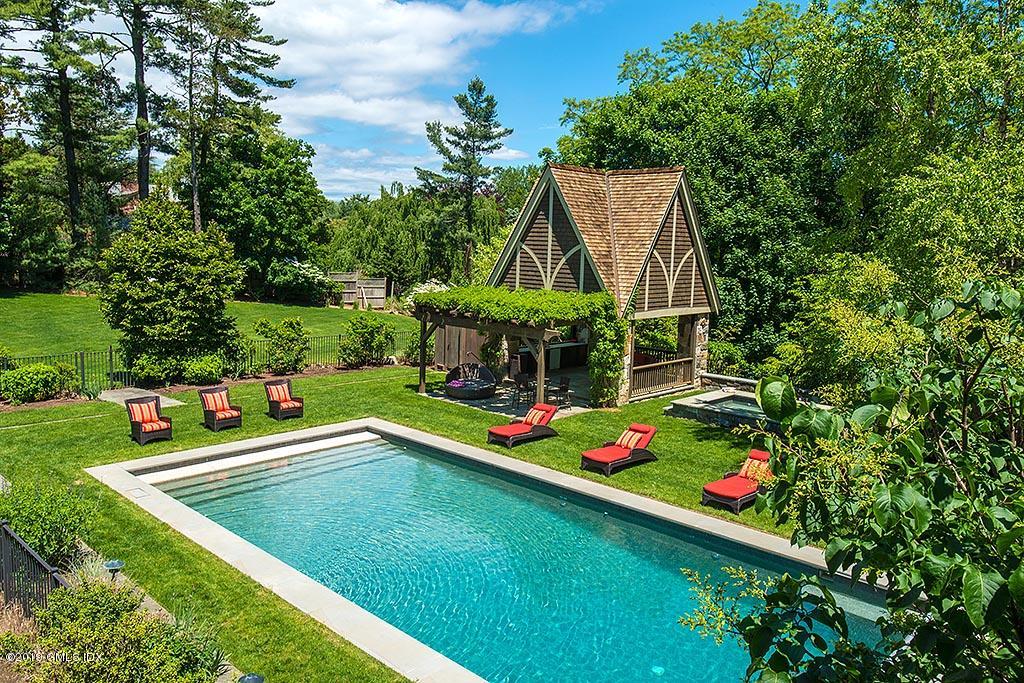 16 Doubling Road Greenwich, CT 06830 - Photo 5 of 45 an aerial view of a house