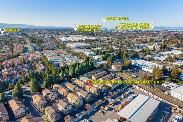 $1,399,900 | 214 Peppermint Tree Terrace, Unit 1, Sunnyvale, CA 94086
