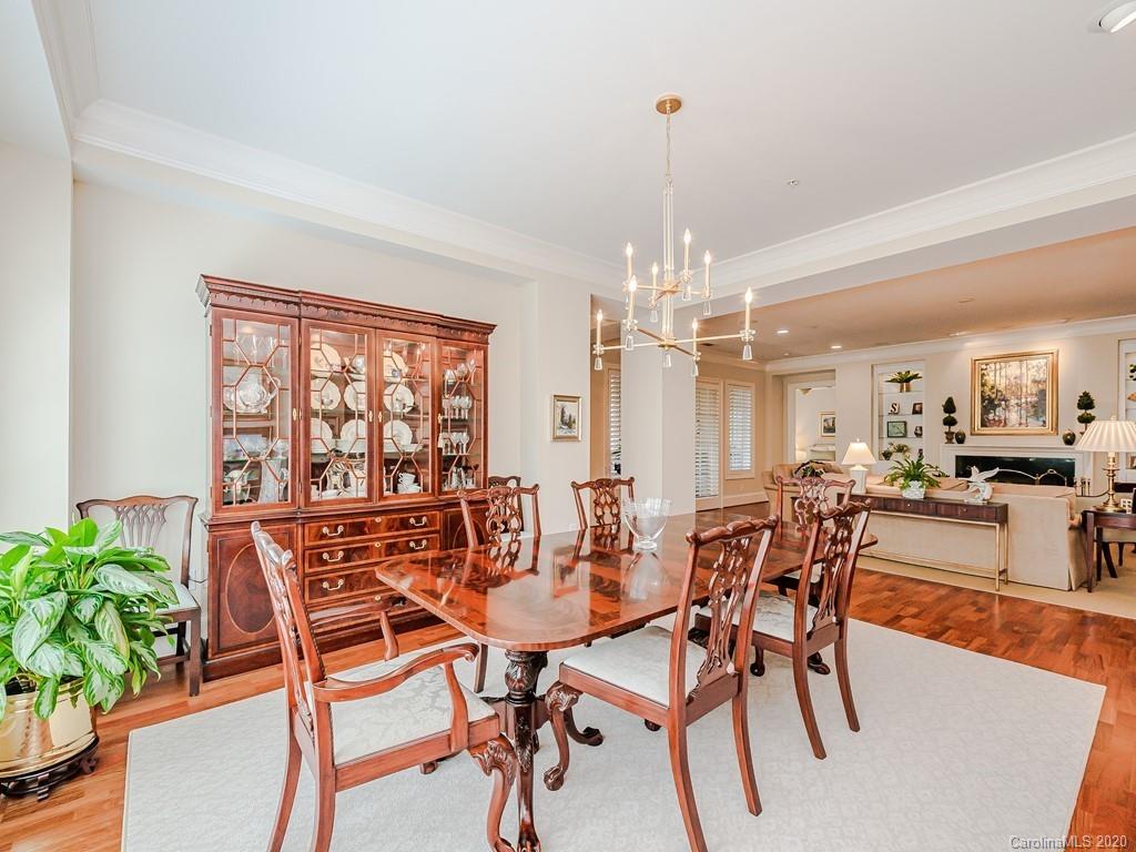 2223 Croydon Road, Unit 204 Charlotte, NC 28207 - Photo 9 of 27 a view of a dining room with furniture window and outside view