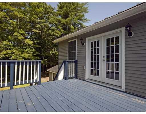 8 Adams Post Road Raymond, ME 04071 - Photo 20 of 22 Patio/Deck. upper deck at the master...