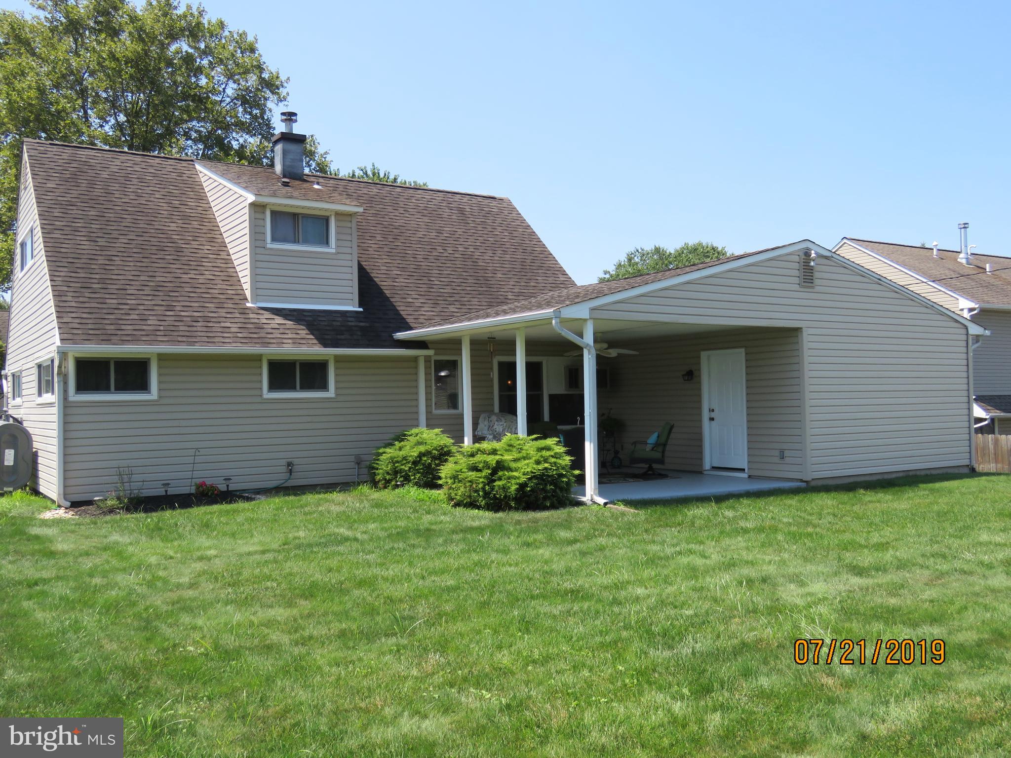 50 Quail Road Levittown, PA 19057 - Photo 16 of 18 Rear view of home