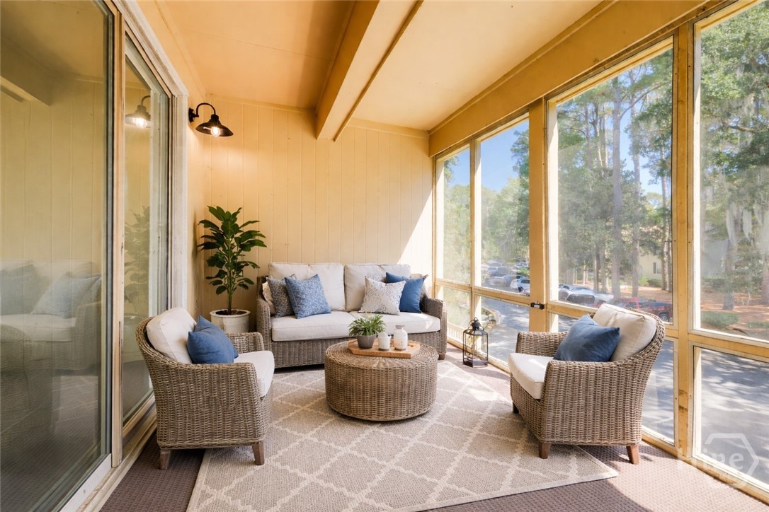 401 North Cromwell Road, Unit T5 Savannah, GA 31410 - Photo 25 of 31 virtually staged porch
