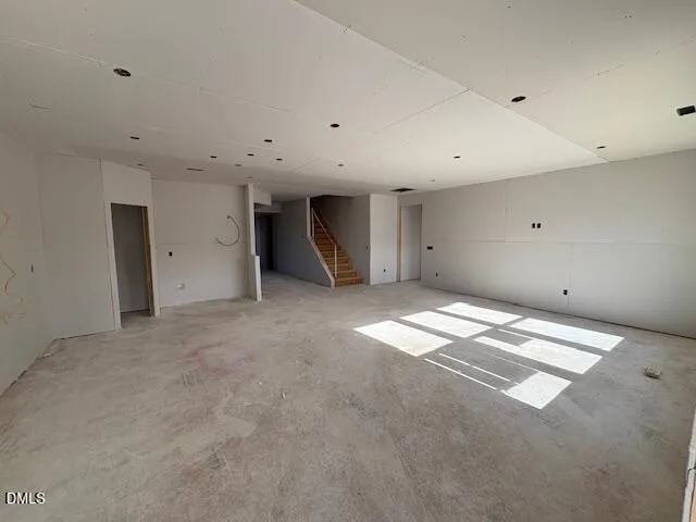 a view of empty room