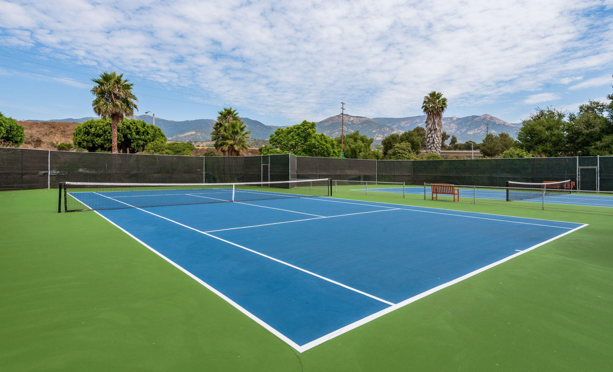 340 Old Mill Road, Unit 107 Santa Barbara, CA 93110 - Photo 26 of 33 a view of a tennis court