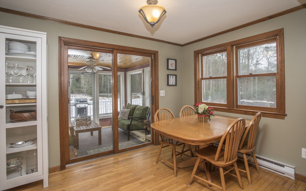 648 County Road Wareham, MA 02576 - Photo 11 of 30 a dining room with furniture and wooden floor