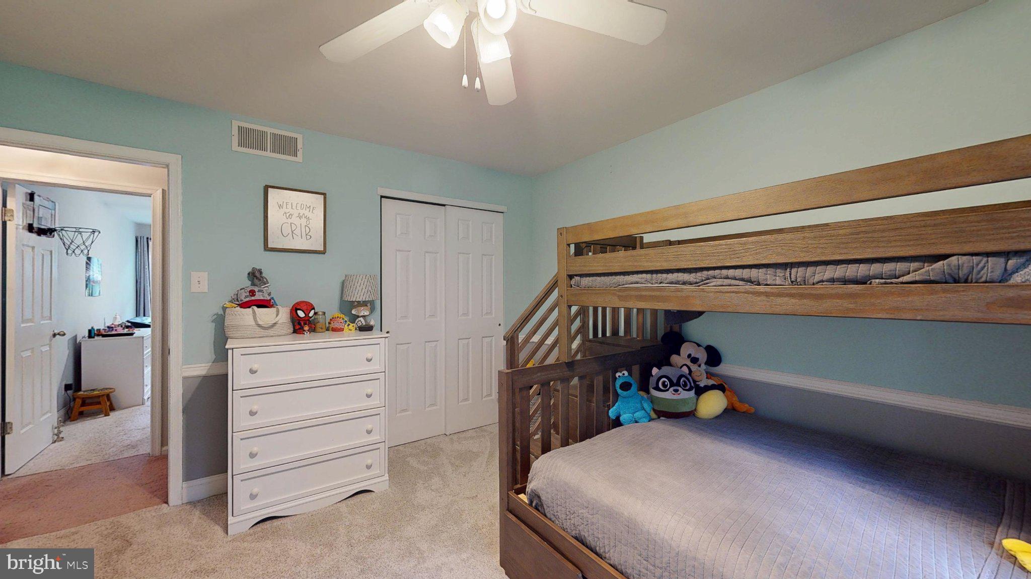 81 Flyatt Road Shamong, NJ 08088 - Photo 29 of 43 Cozy children's room with bunk beds.