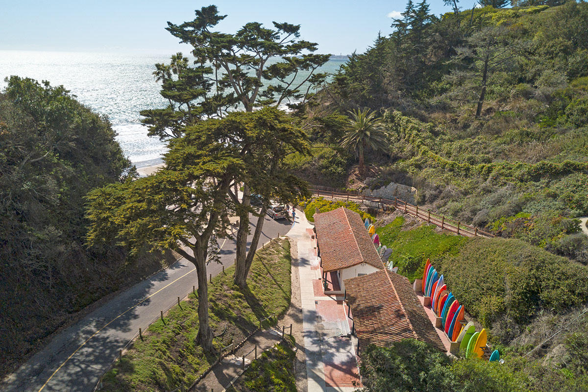 4045 Bajada Lane Santa Barbara, CA 93110 - Photo 29 of 32 an aerial view of a house