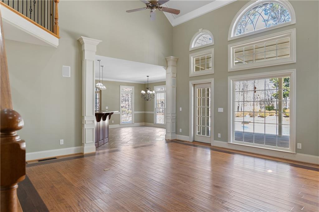 5300 Hill Road Acworth, GA 30101 - Photo 19 of 100 a view of an entryway with wooden floor
