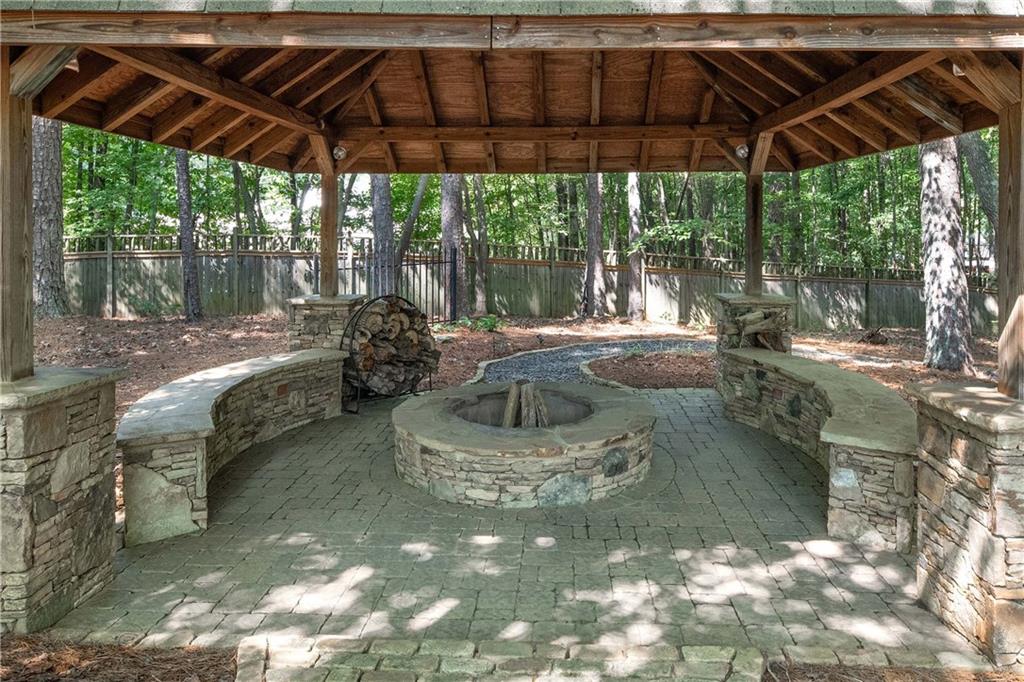 5300 Hill Road Acworth, GA 30101 - Photo 92 of 100 a view of a swimming pool with a patio