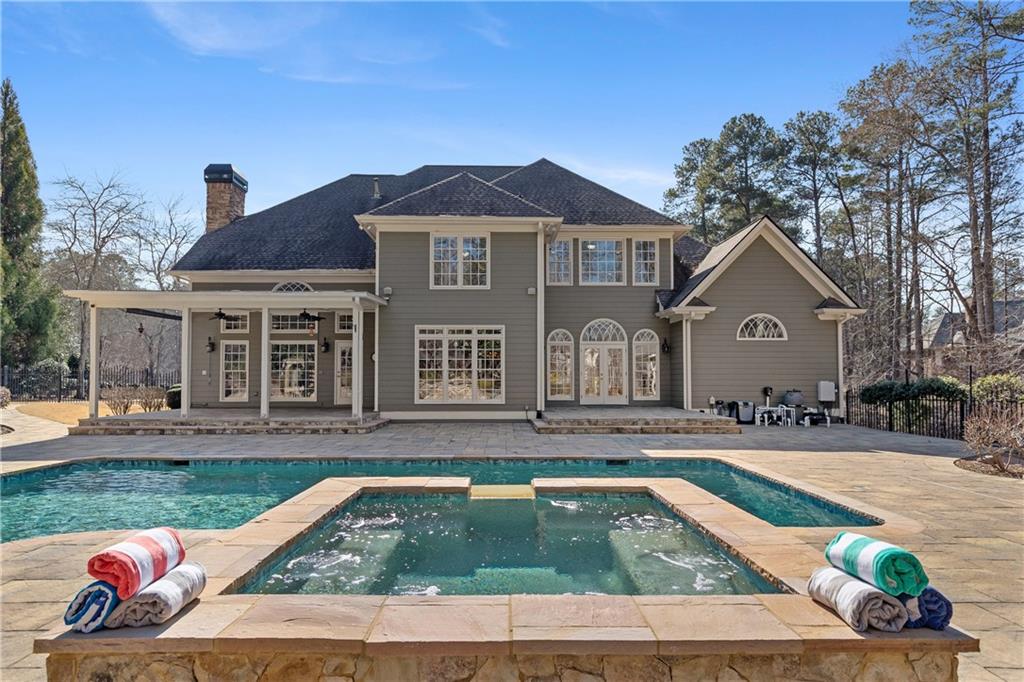 5300 Hill Road Acworth, GA 30101 - Photo 97 of 100 a front view of a house with a yard