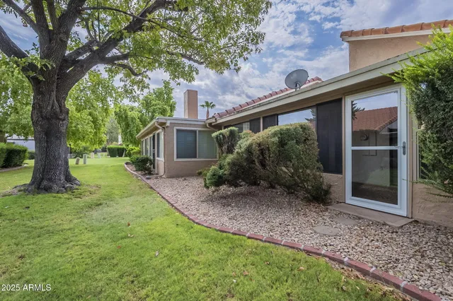 a view of the house with a street
