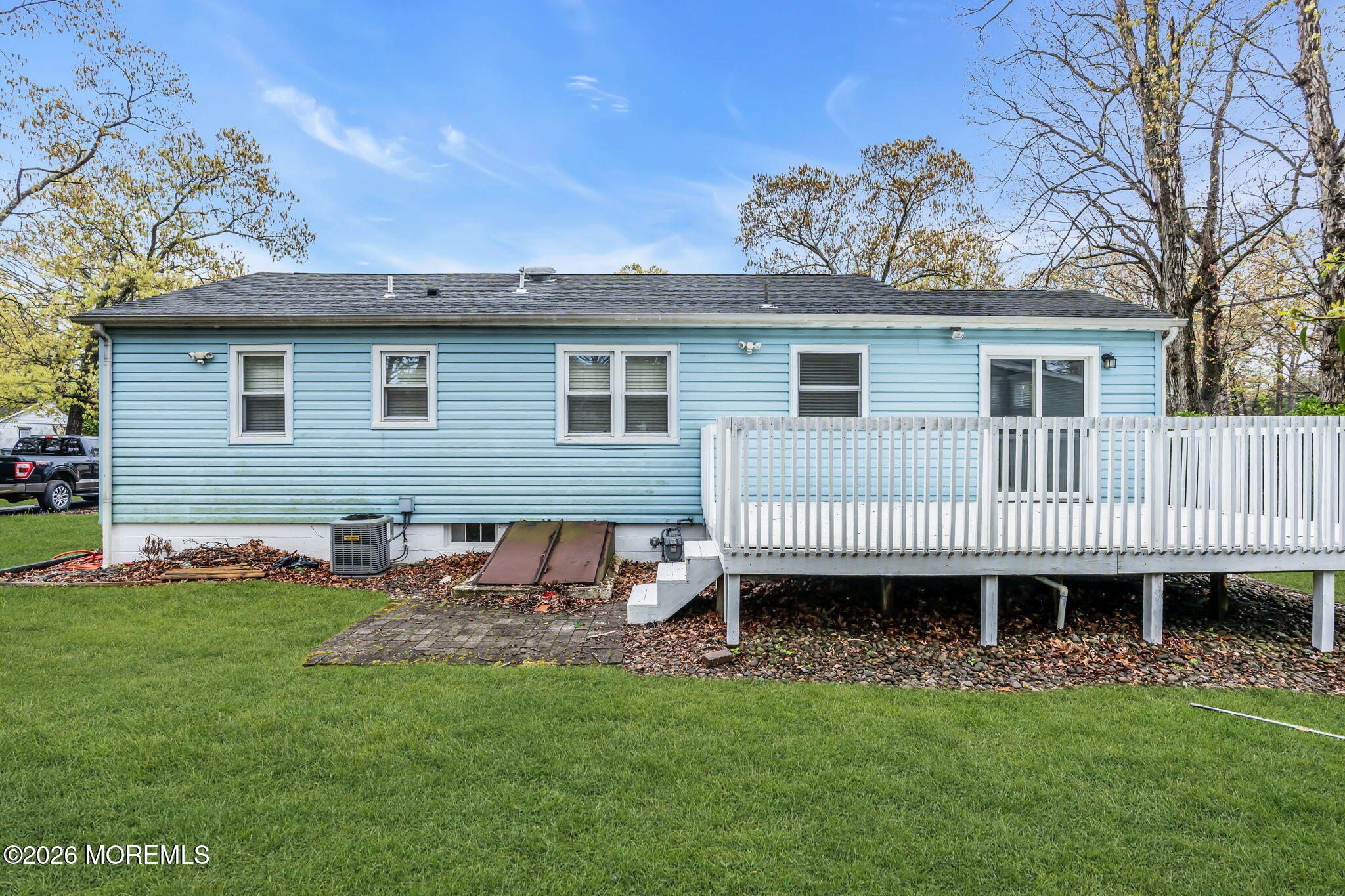 593 Beach Plum Road Brick, NJ 08723 - Photo 31 of 38 a view of a house with a backyard
