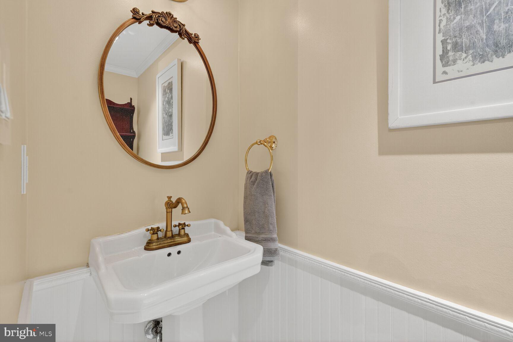 1410 C Street Southeast Washington, DC 20003 - Photo 6 of 19 Main level powder room