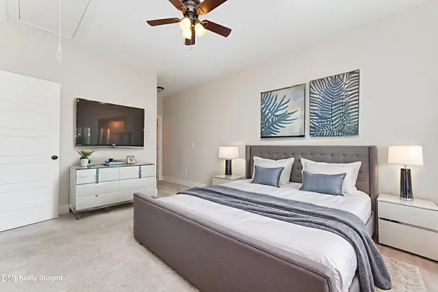 a view of a yard with an outdoor space