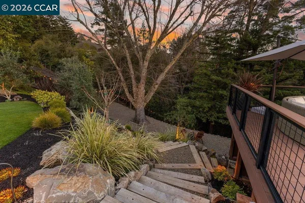 a view of a house with a patio