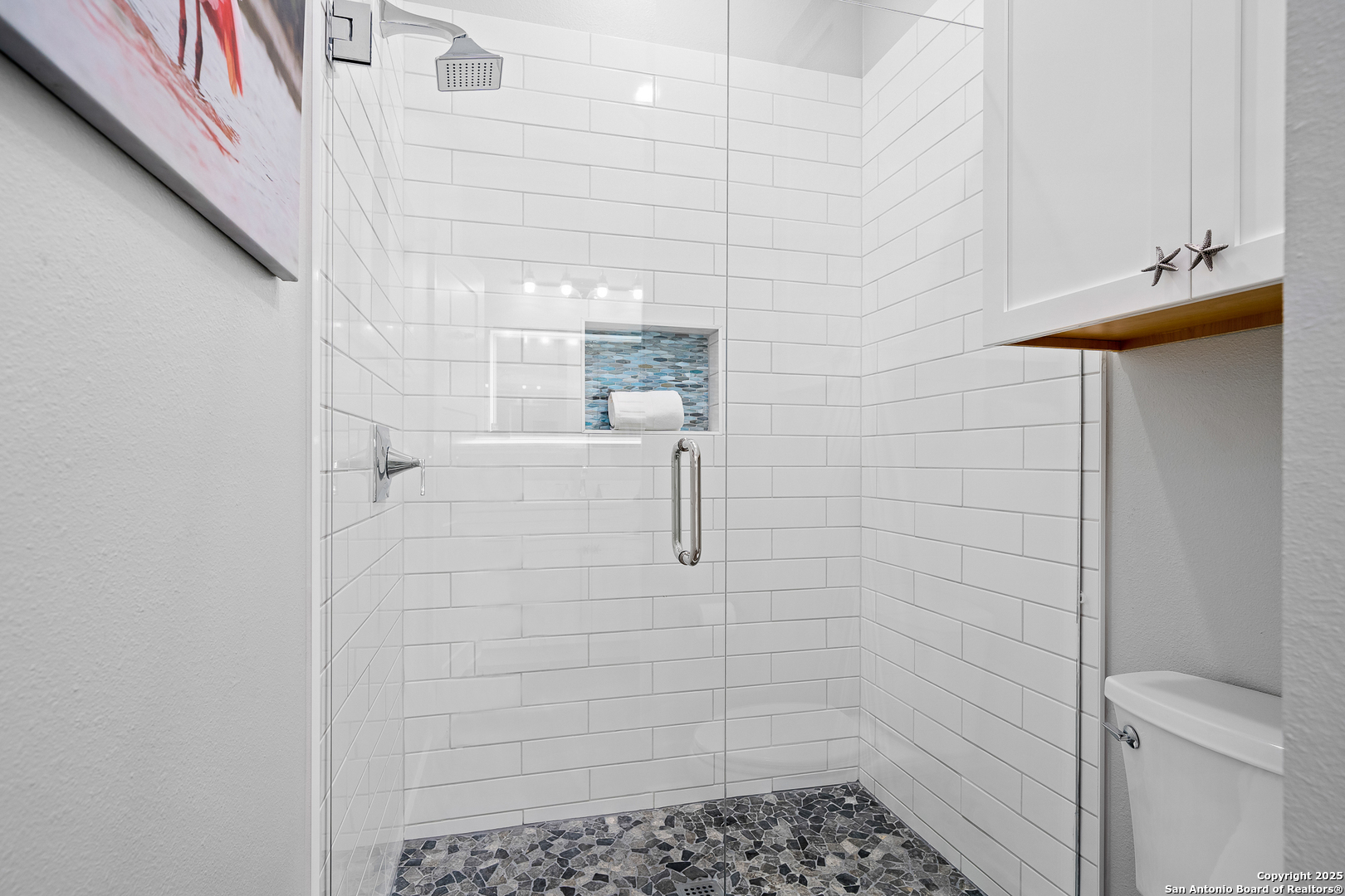 107 Windjammer Road Rockport, TX 78382 - Photo 27 of 52 a bathroom with a shower