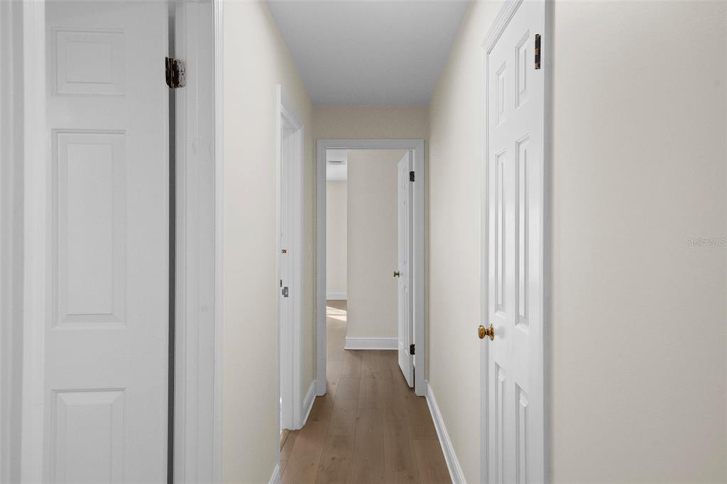 4913 Andros Drive Tampa, FL 33629 - Photo 37 of 57 a view of a bathroom from the hallway