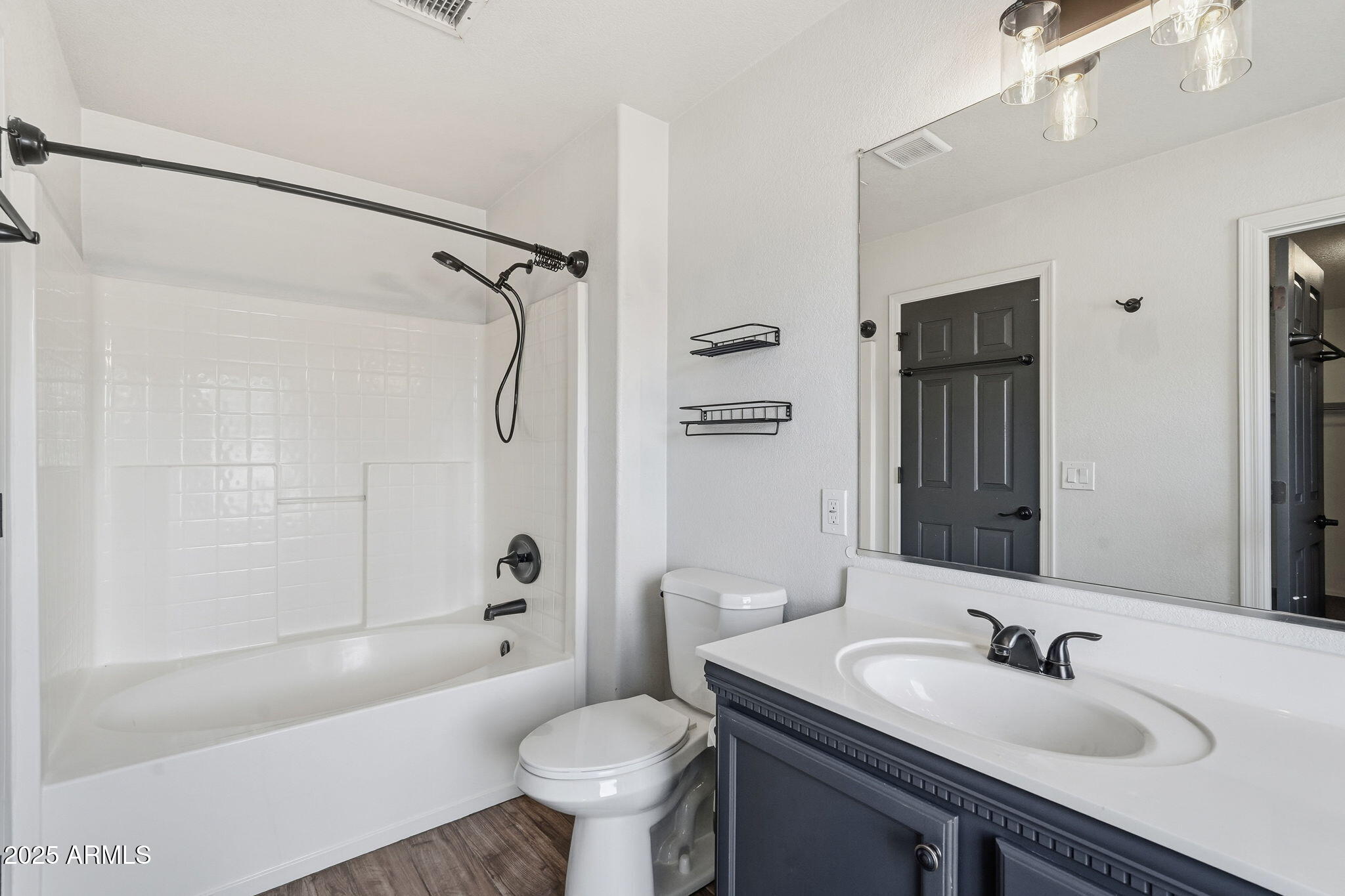 544 West Aviary Way Gilbert, AZ 85233 - Photo 30 of 45 a bathroom with a sink toilet tub and shower