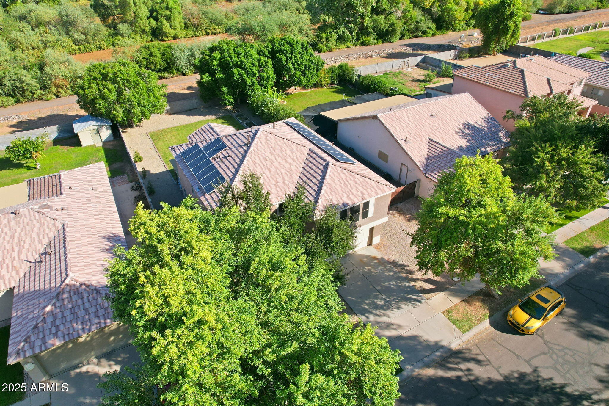 544 West Aviary Way Gilbert, AZ 85233 - Photo 44 of 45 an aerial view of a house with yard swimming pool and outdoor seating