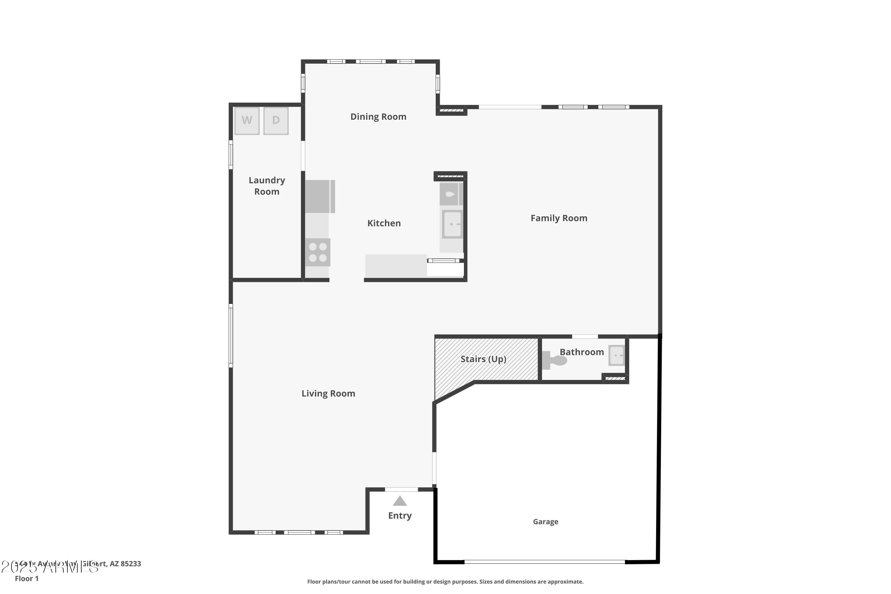 544 West Aviary Way Gilbert, AZ 85233 - Photo 8 of 45 a picture of a bathroom with a sink