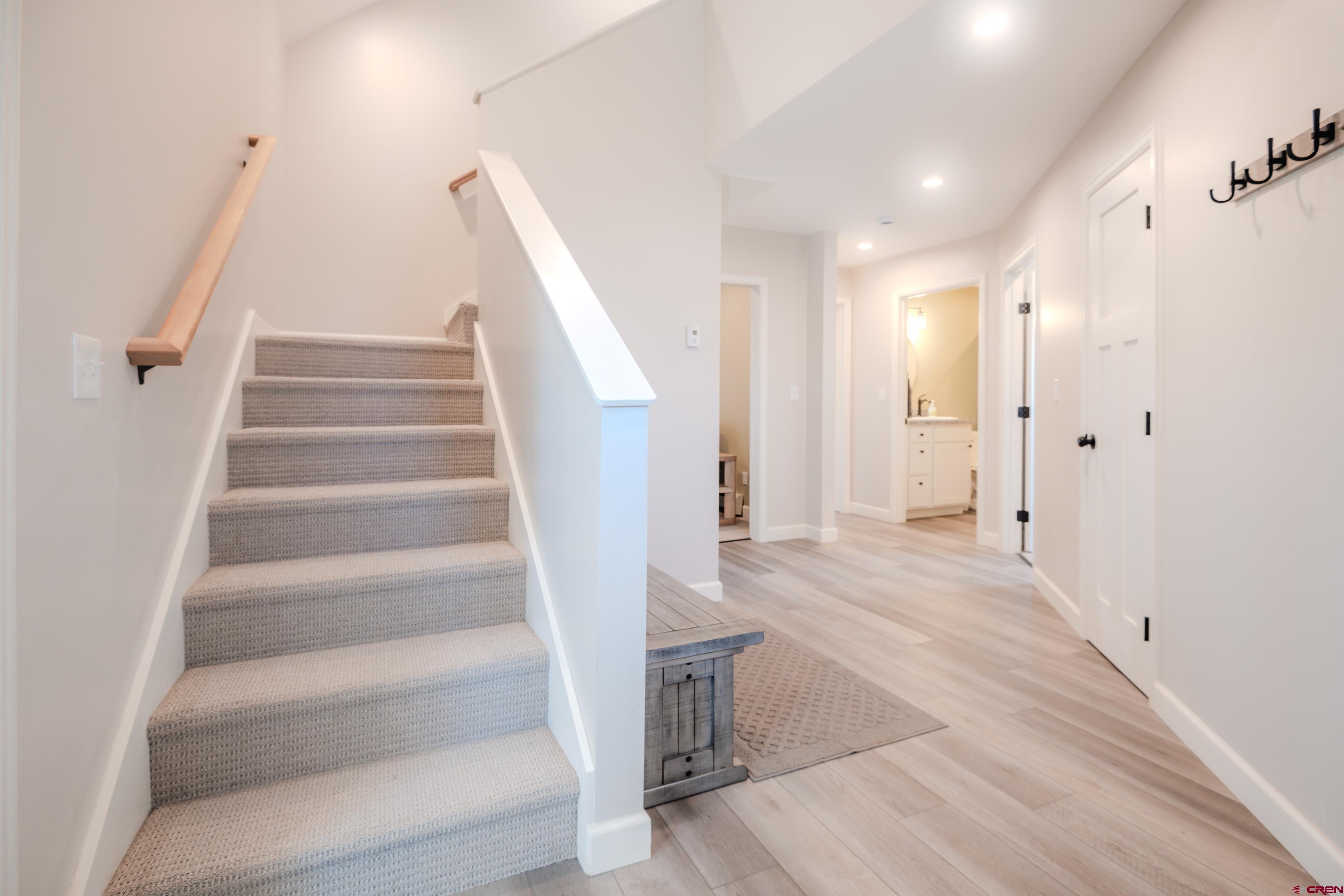 43950 Highway 50 Gunnison, CO 81230 - Photo 4 of 45 a view of staircase with white walls and white walls
