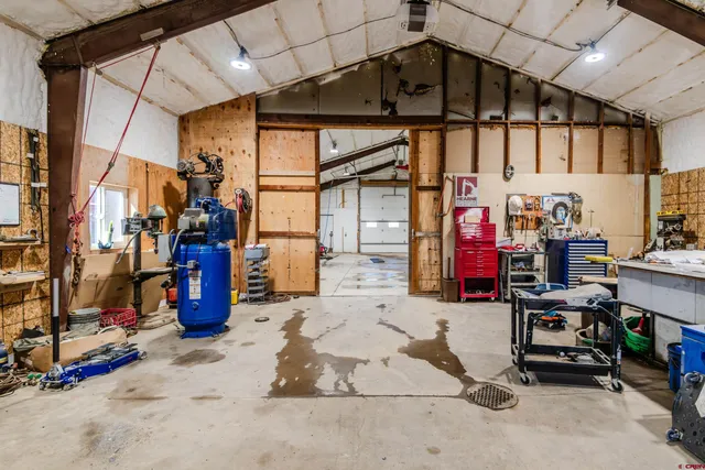 a view of storage and utility room