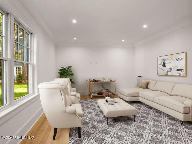 40 Butler Street Cos Cob, CT 06807 - Photo 11 of 27 a living room with furniture and a window