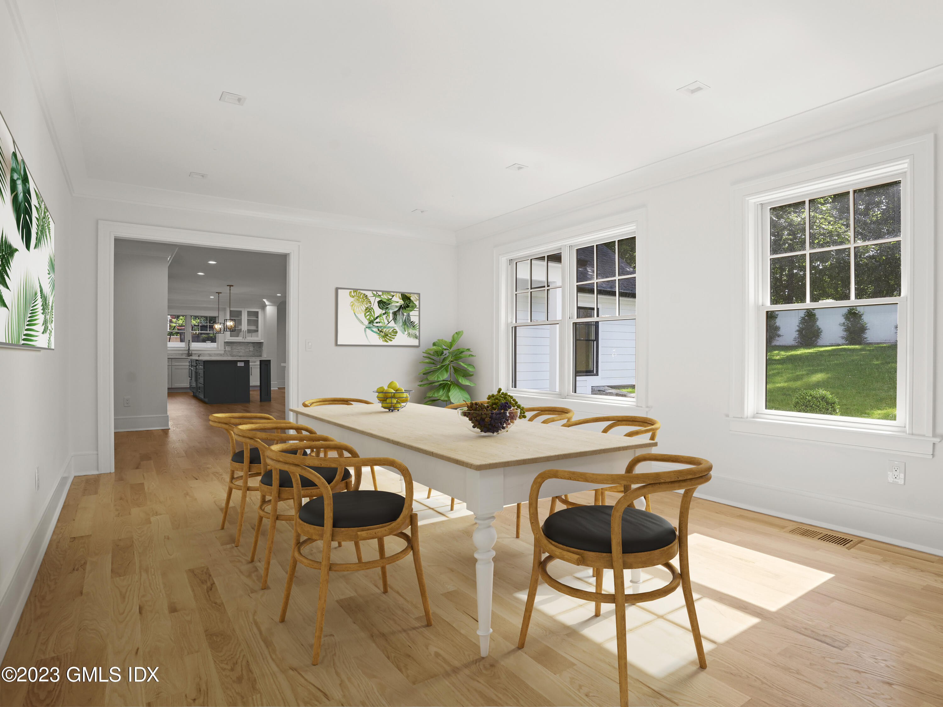 40 Butler Street Cos Cob, CT 06807 - Photo 9 of 27 a view of a dining room with furniture and wooden floor
