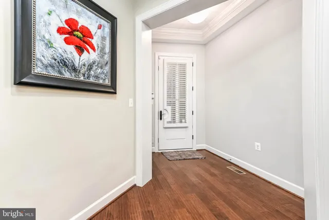 a view of painting on the wall