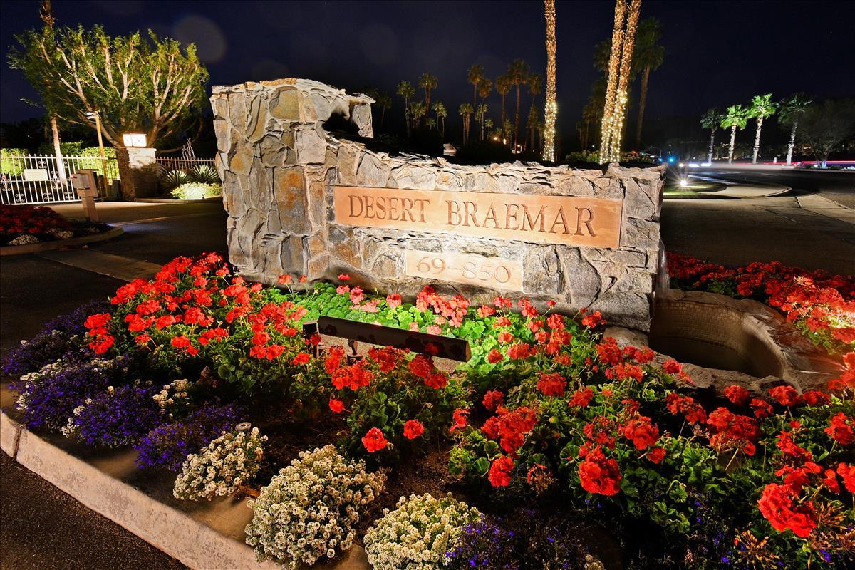 69850 California 111, Unit 246 Rancho Mirage, CA 92270 - Photo 45 of 46 DB NIGHT ENTRY closeUp Gorgeous