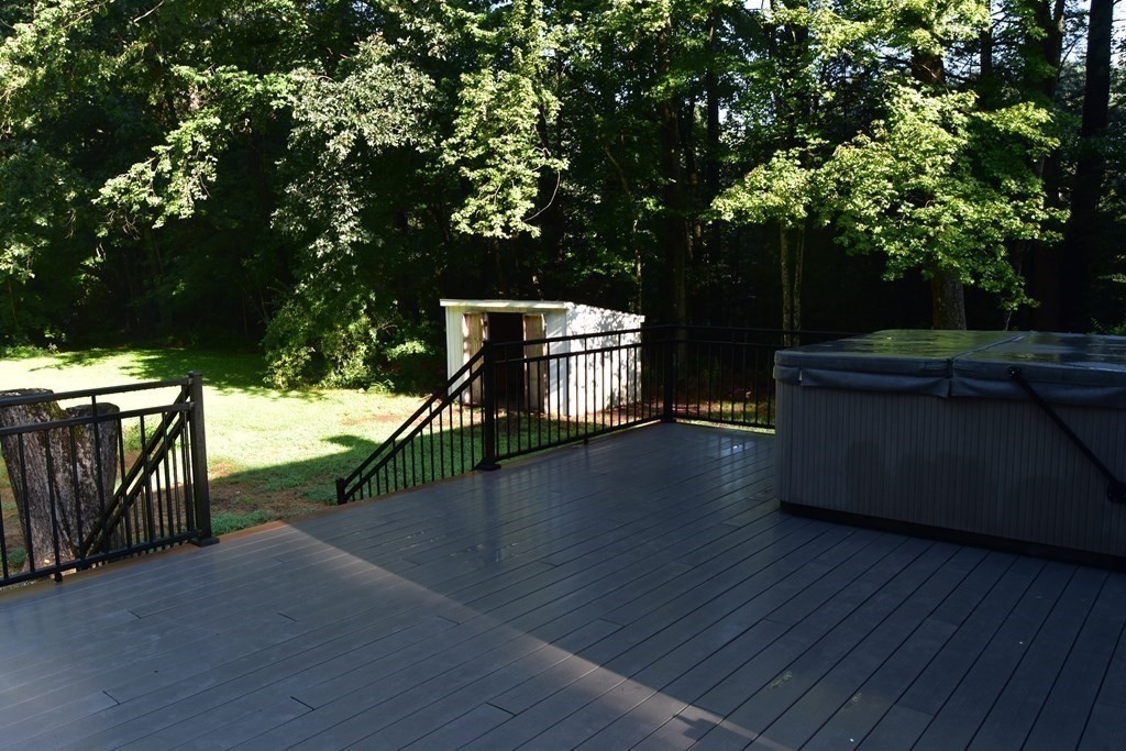 236 Harkness Road Amherst, MA 01002 - Photo 36 of 41 a deck view with a garden
