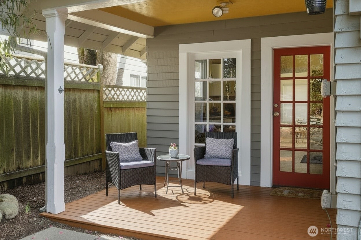 7729 18th Avenue Southwest Seattle, WA 98106 - Photo 28 of 36 a view of a house with a lounge chair