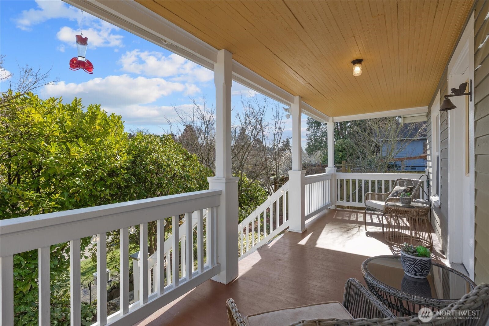 7729 18th Avenue Southwest Seattle, WA 98106 - Photo 9 of 36 a view of a balcony with chairs