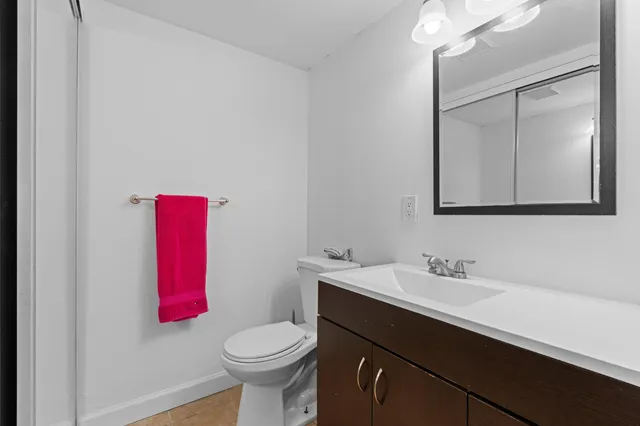 a view of a swimming pool with a yard