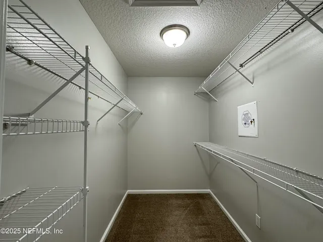 a view of a backyard with a garden